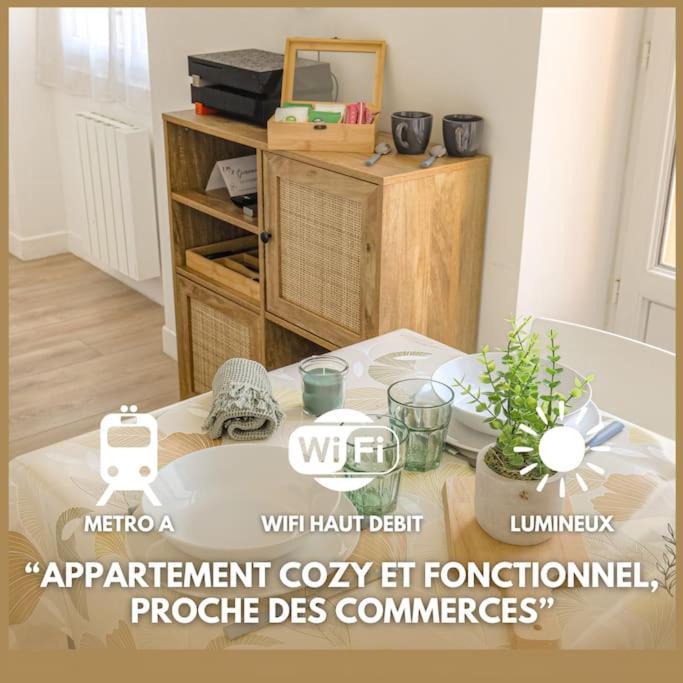 Le Paisible - Proximite Metro A Apartment Villeurbanne